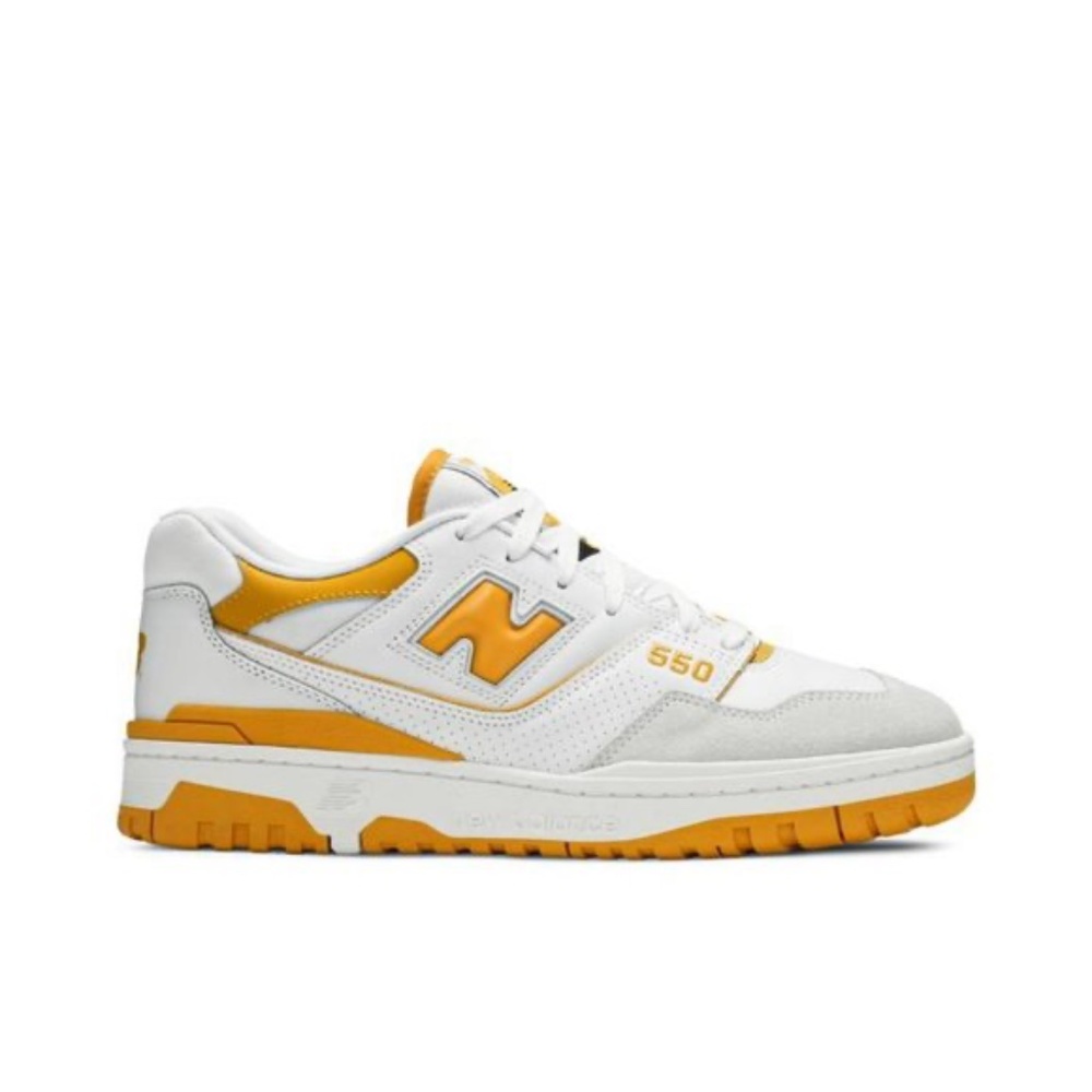 New Balance 550 Varsity Gold, Women's 8/Men's 6 (new in box)